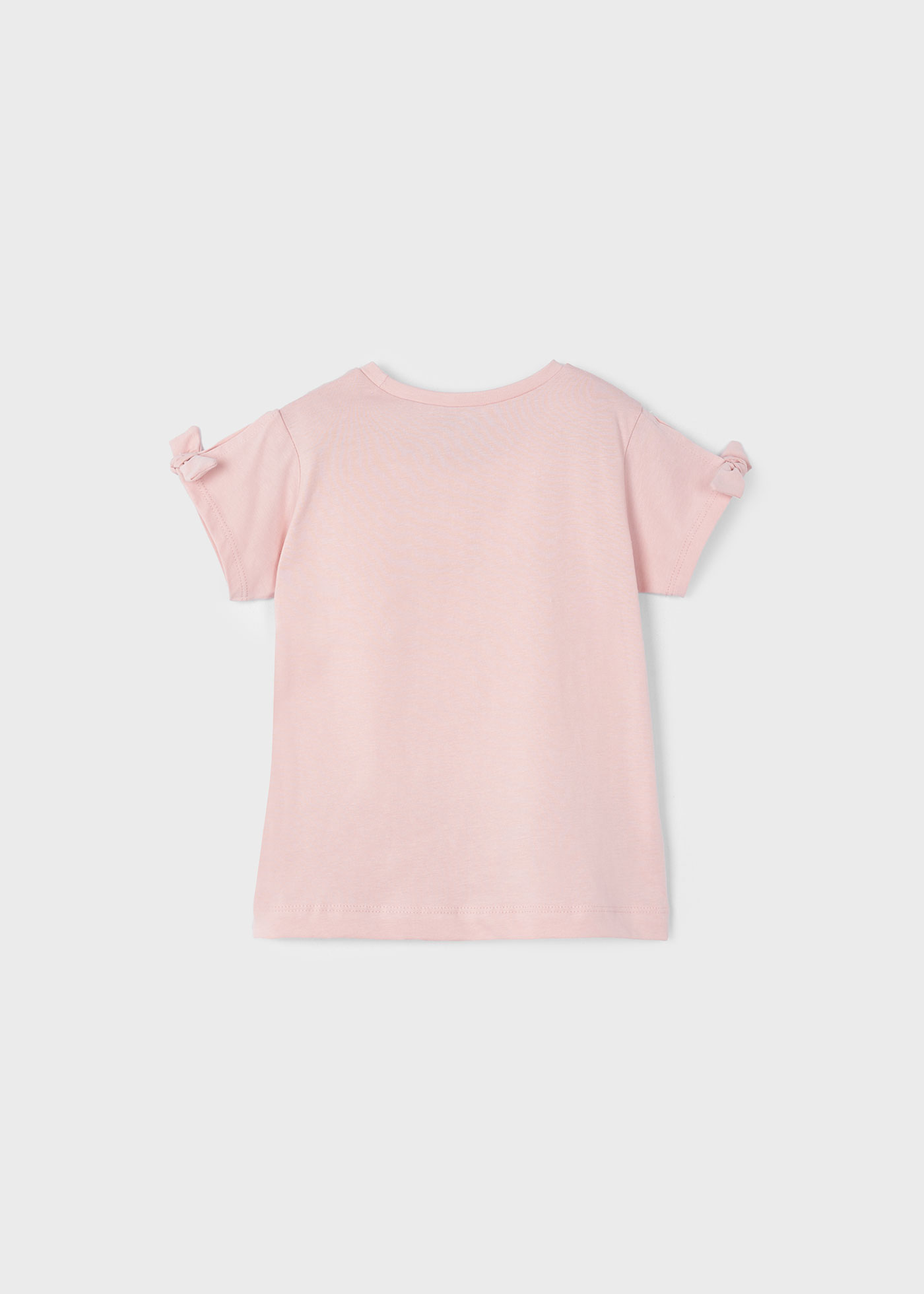 Camiseta estampada Better Cotton para meninas, Branco-Orquídea
