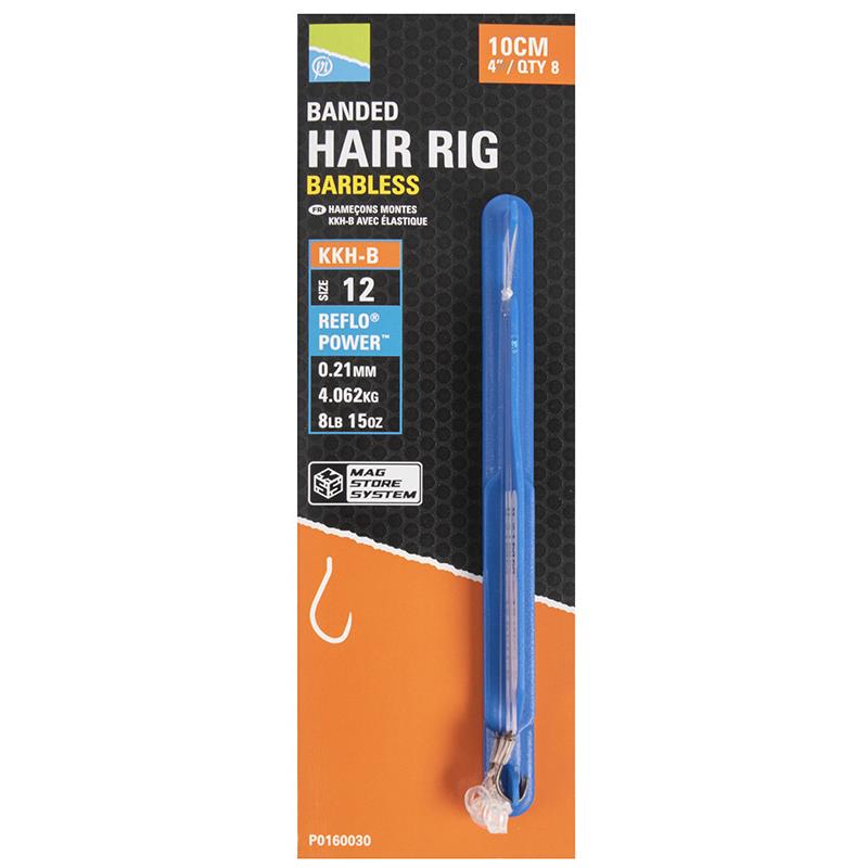 Hameçon Montés Preston Innovations Kkh-B Banded Hair Rig