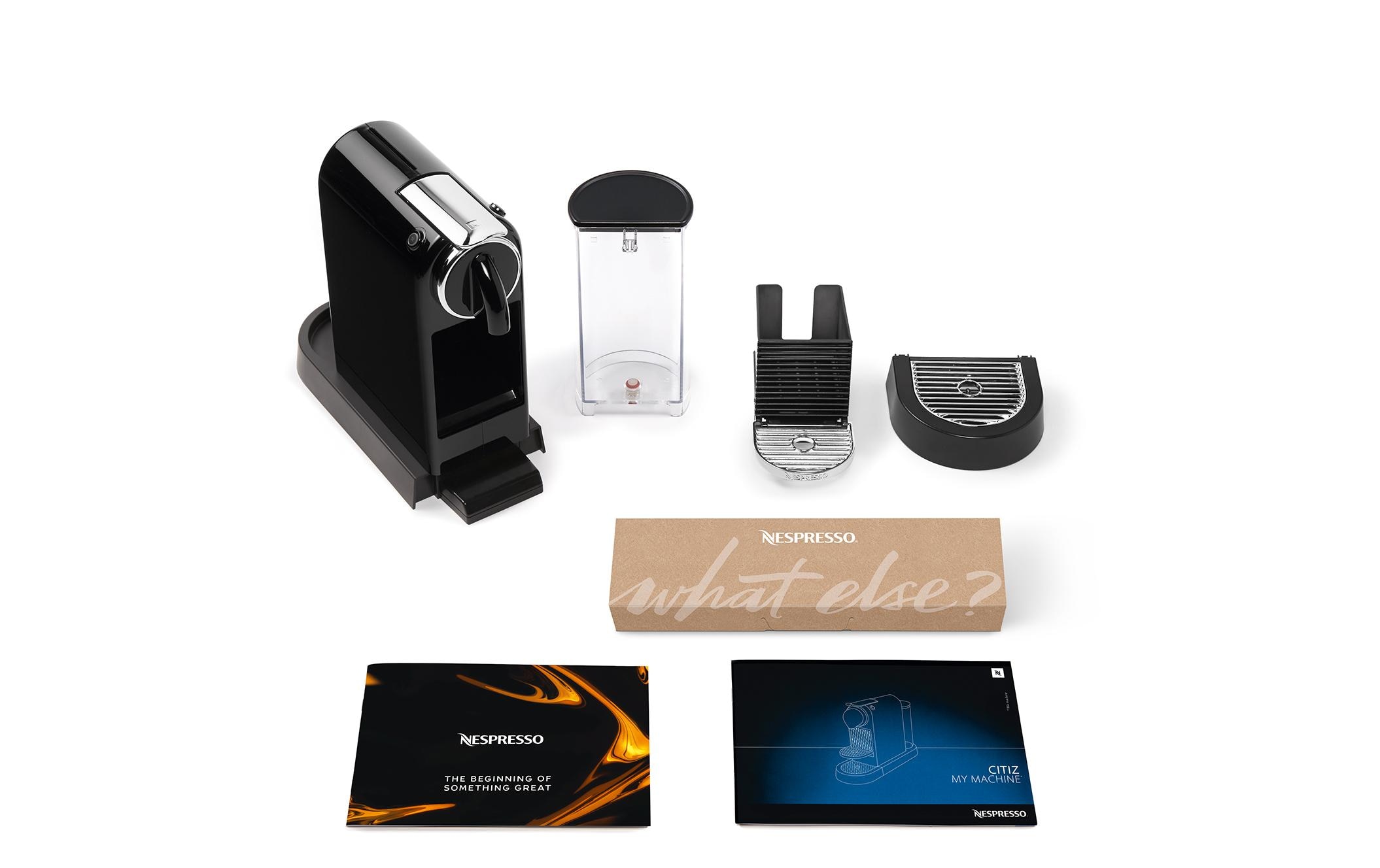 Kaffeemaschine Nespresso CitiZ EN167.B Schwarz<br>Kaffeemaschine