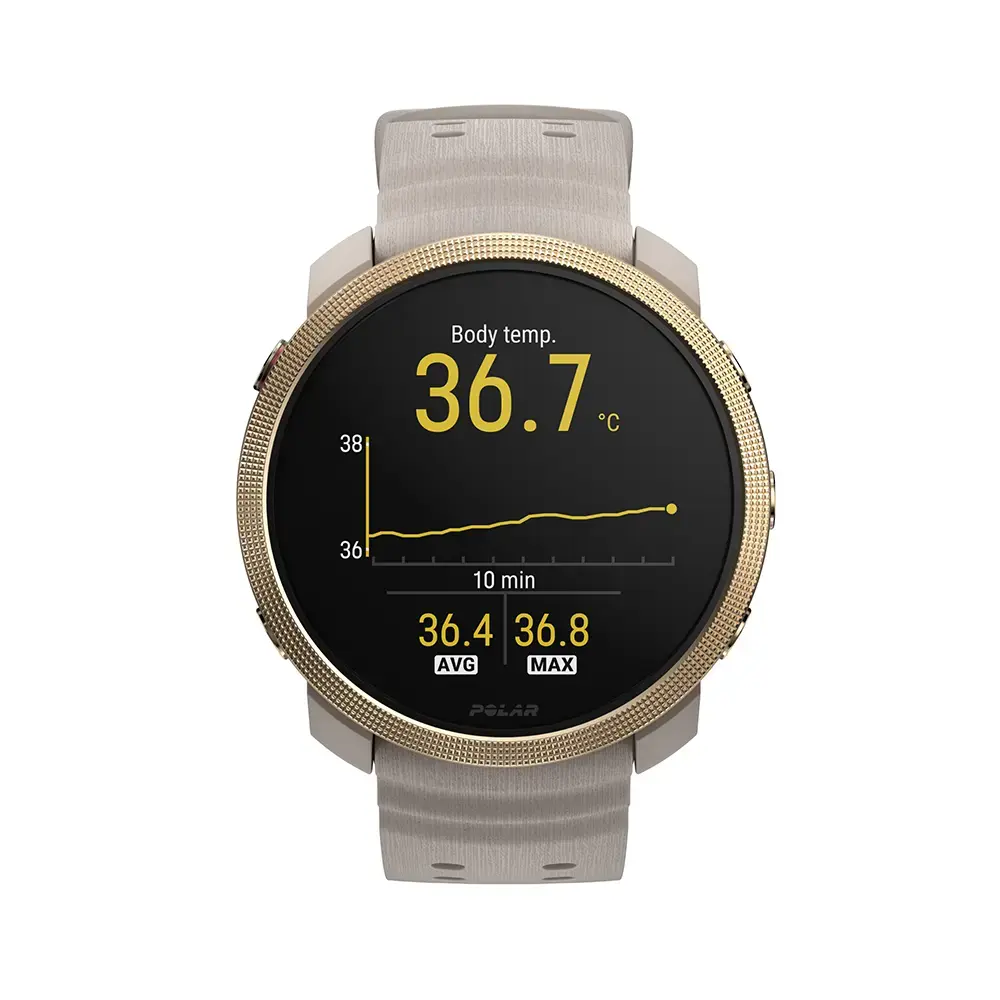 Polar Vantage M3 Sporthorloge Grijs/Goud S-L