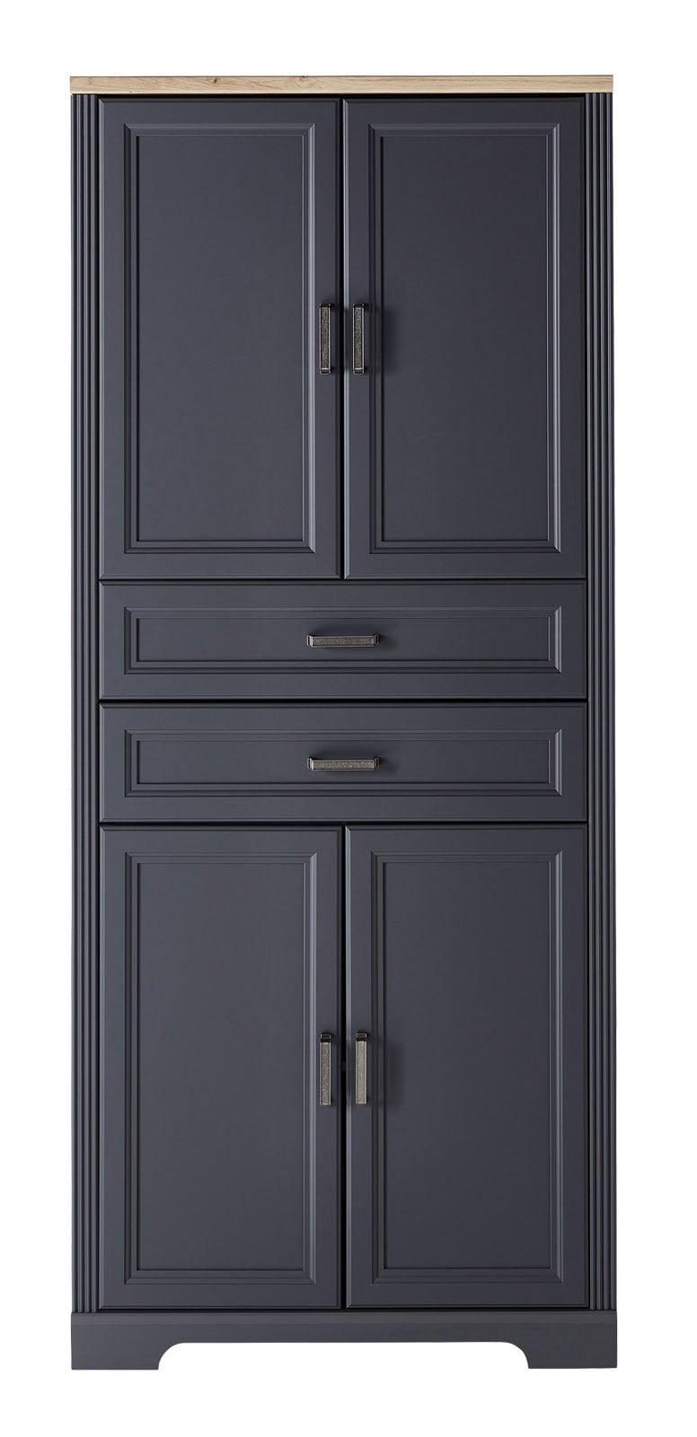CASAVANTI Aktenschrank JASMIN Graphit/ Artisan Eiche