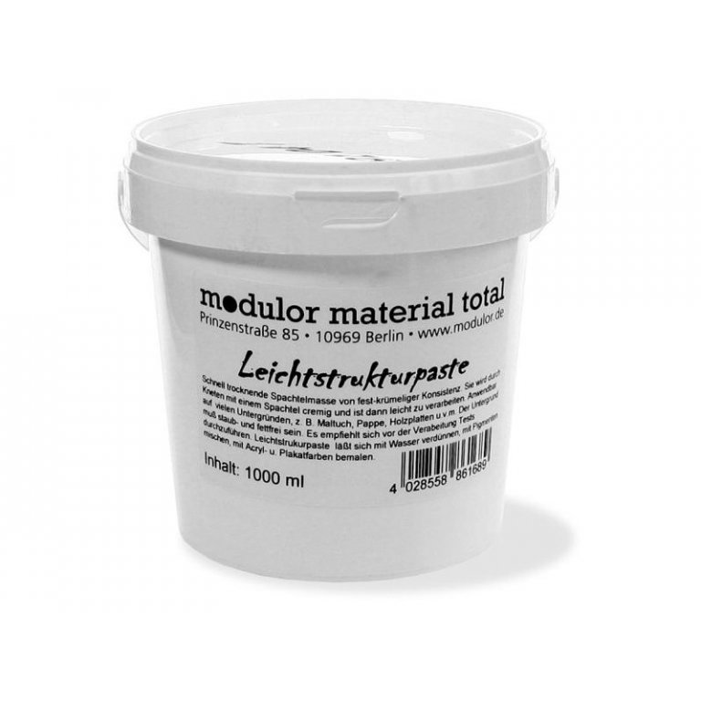 Modulor Leichtstrukturpaste