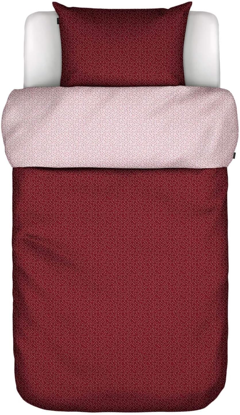Marc O Polo Bettwäsche Svara red 1 Bettbezug 200 x 220 cm + 2 Kissenbezüge 80 x 80 cm