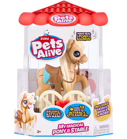 Pets Alive Spielzeug - Interactive Pony Playset