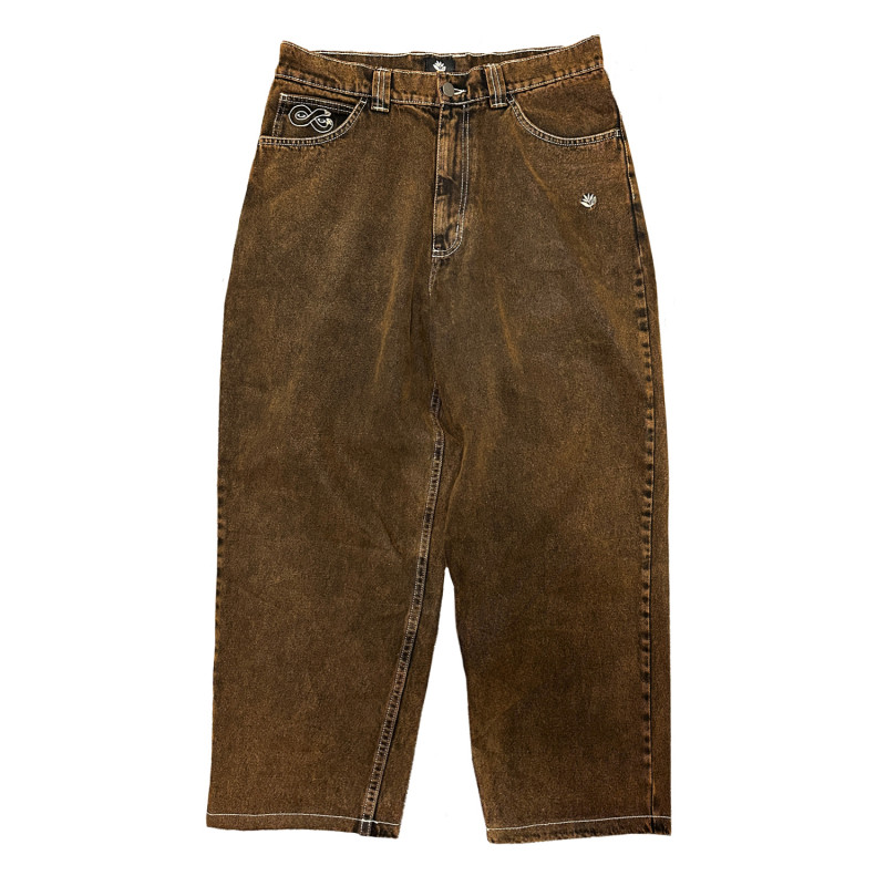 PANTALON OG STITCH - DENIM BRONZE