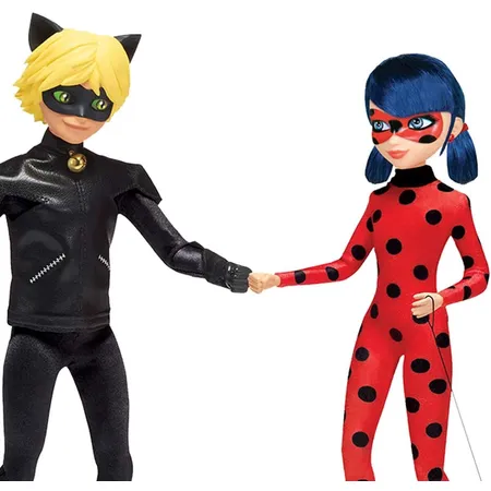Bandai Miraculous Ladybug & Cat Noir 26 cm