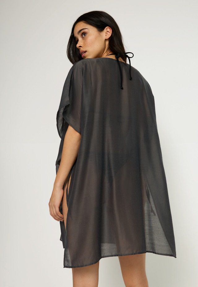 LSCN by LASCANA Chiffontunika , seitlich zum Knoten, transparente Strandtunika
