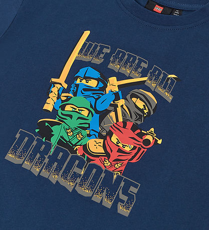 LEGO® Wear Ninjago T-Shirt - LwTaffy - Dark Blue