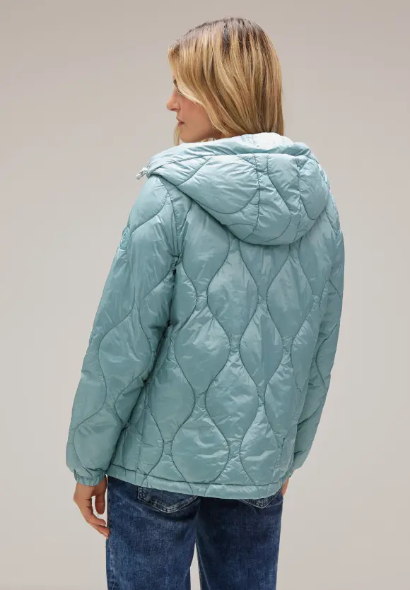 Jacke mit Bottle Steppung - polar mint