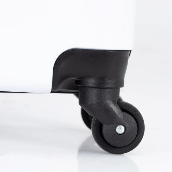 Puck Kinderkoffer Wit 46 cm