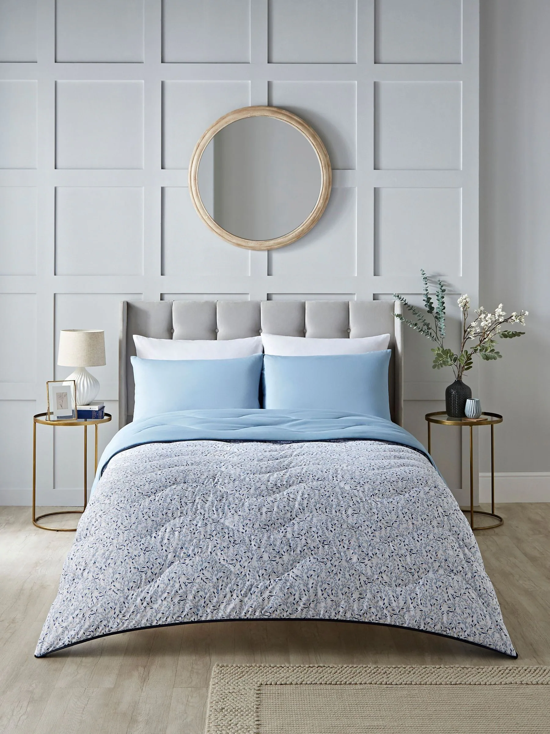 Night Lark Coverless Duvet and Pillowcase Set