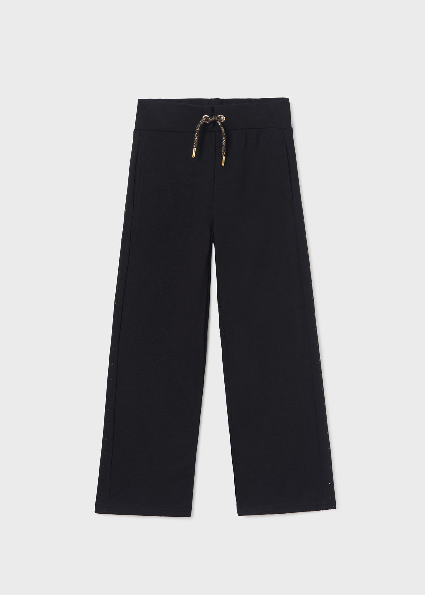 Calça esportiva feminina com tachas