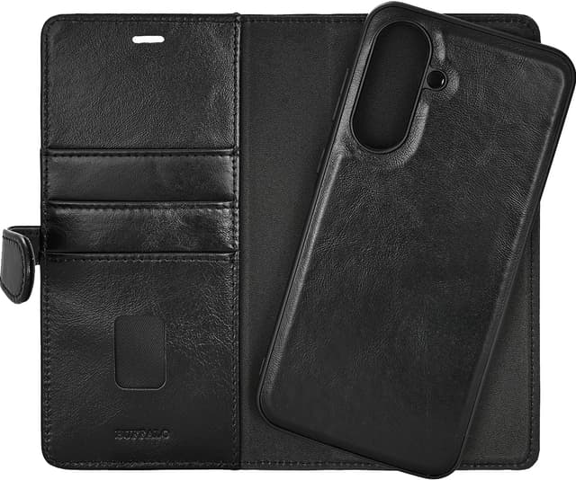 Buffalo 2in1 Samsung Galaxy A36 pungetui (sort)