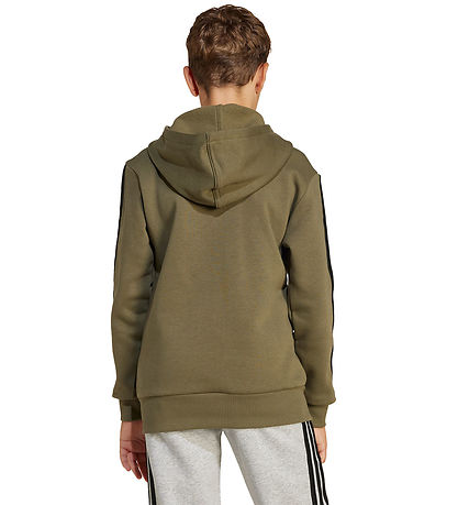 adidas Performance Cardigan - Olive Strata/Schwarz