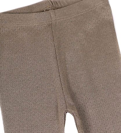 Pine Cone Leggings - Pointelle Dot - Pilz