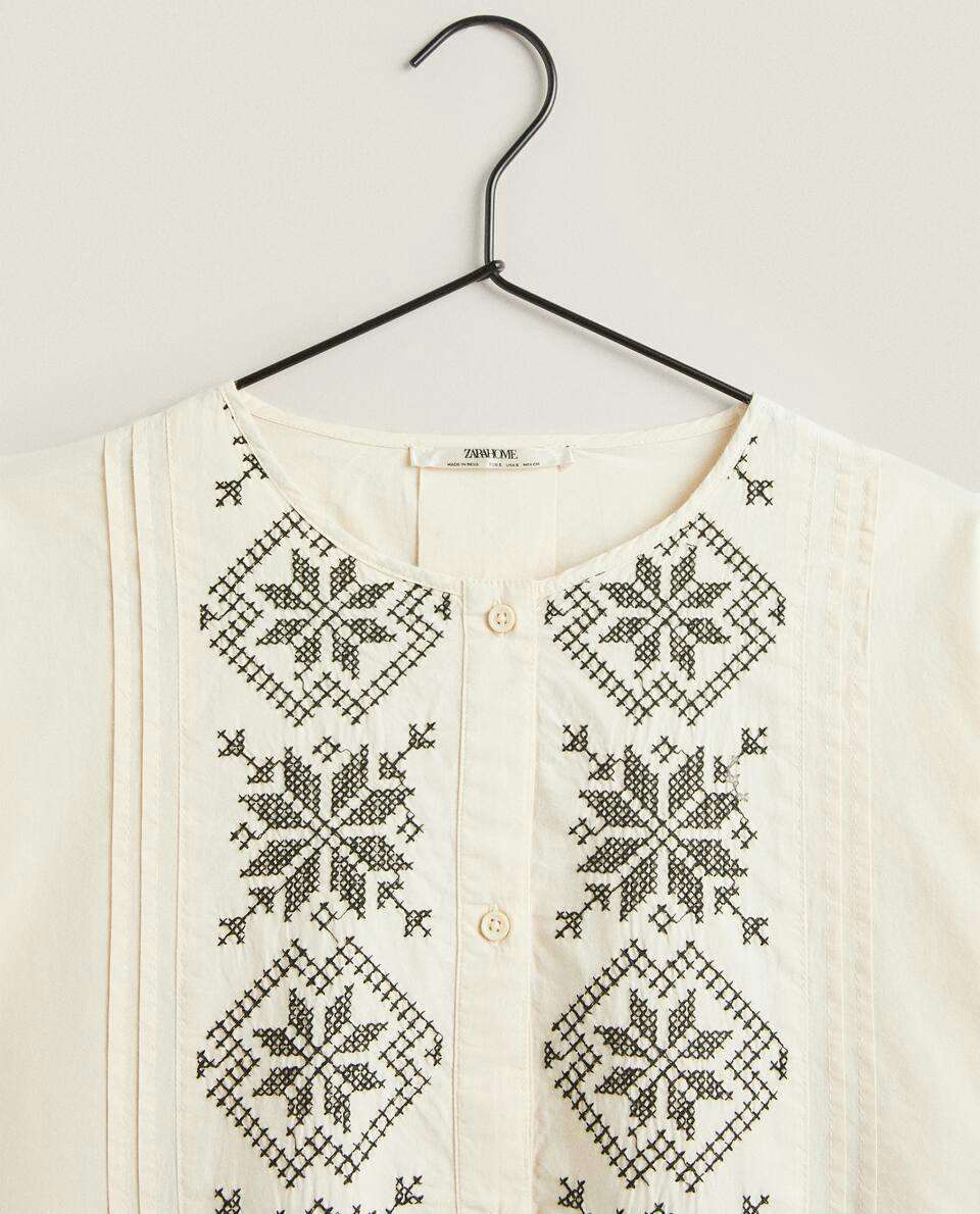 CAMISA DE PIJAMA CAFTAN DE NATAL