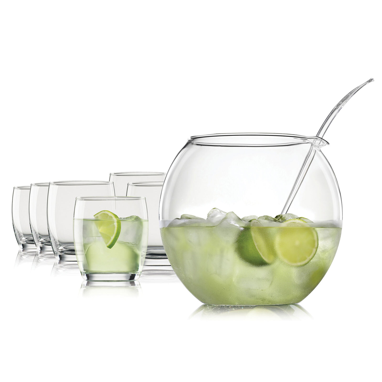 BOHEMIA SELECTION Bowle Set LIBERA 8-teilig