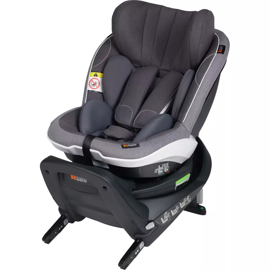 BeSafe Reboarder iZi Twist i-Size Metallic Mélange
