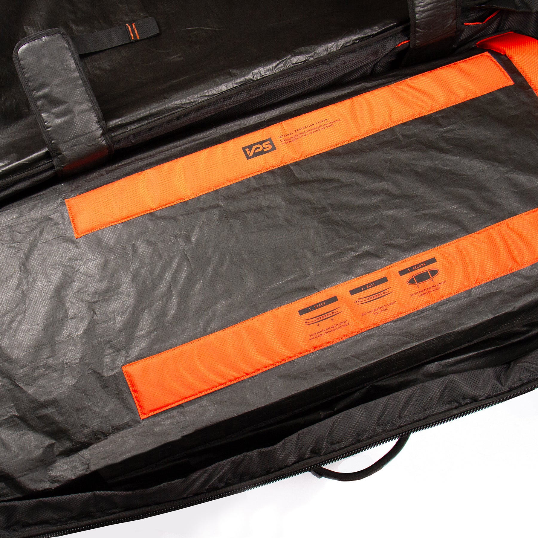 Ocean and earth APEX Shortboard Travel Cover / Housse de surf - 3 Planches Black