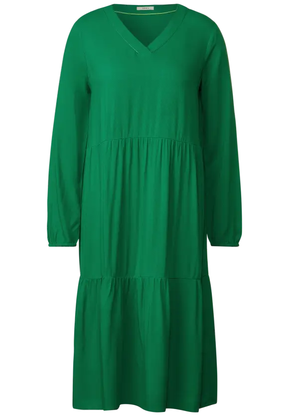 Dobby Maxikleid - easy green