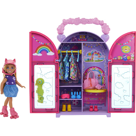 Barbie Chelsea tøjskab – flere varianter – assorteret