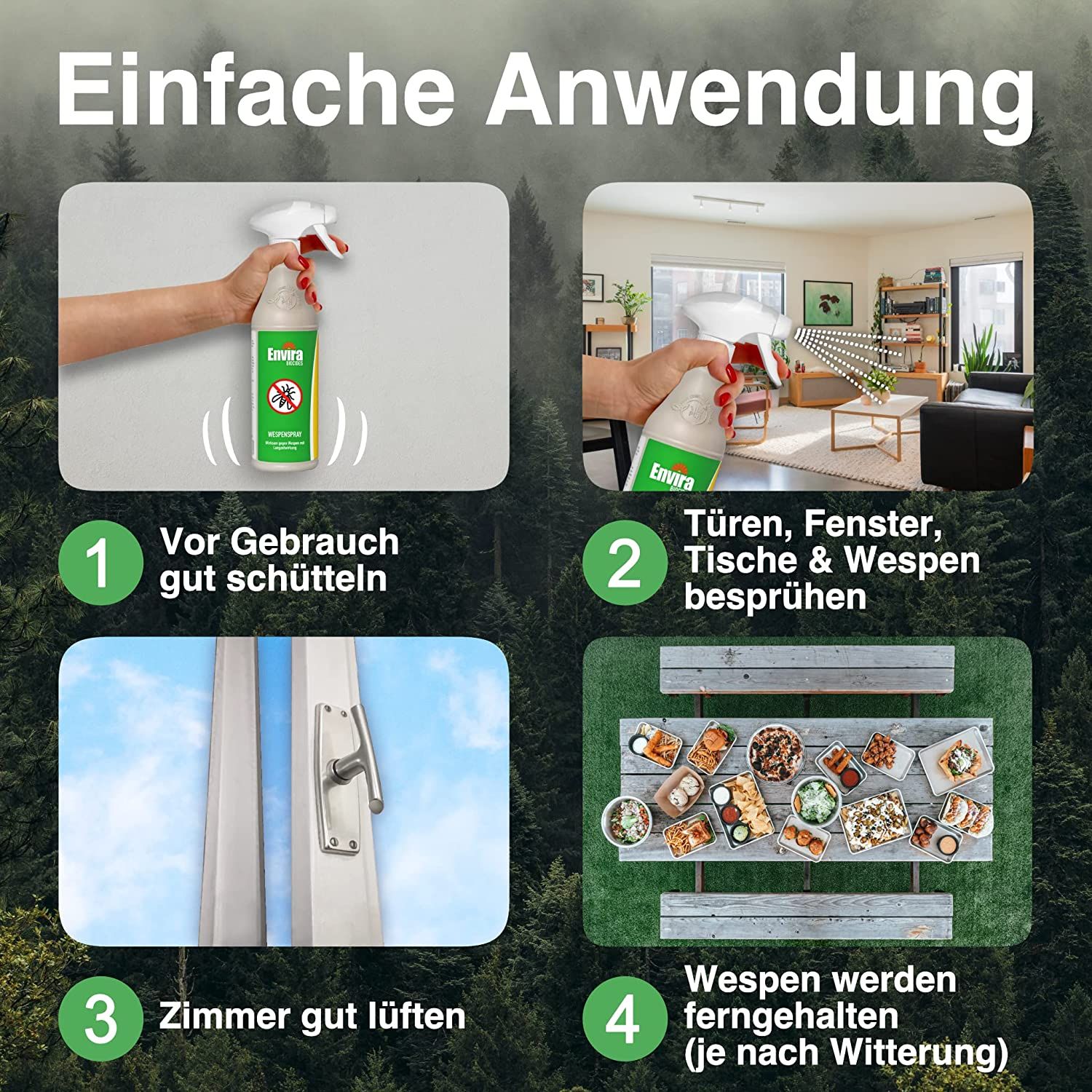 Envira Wespen-Spray im Vorteilspack
