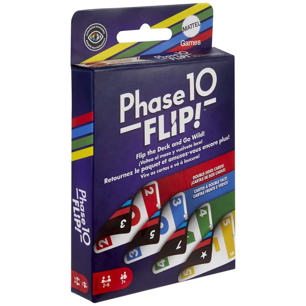 Køb Mattel Games Phase 10 Flip