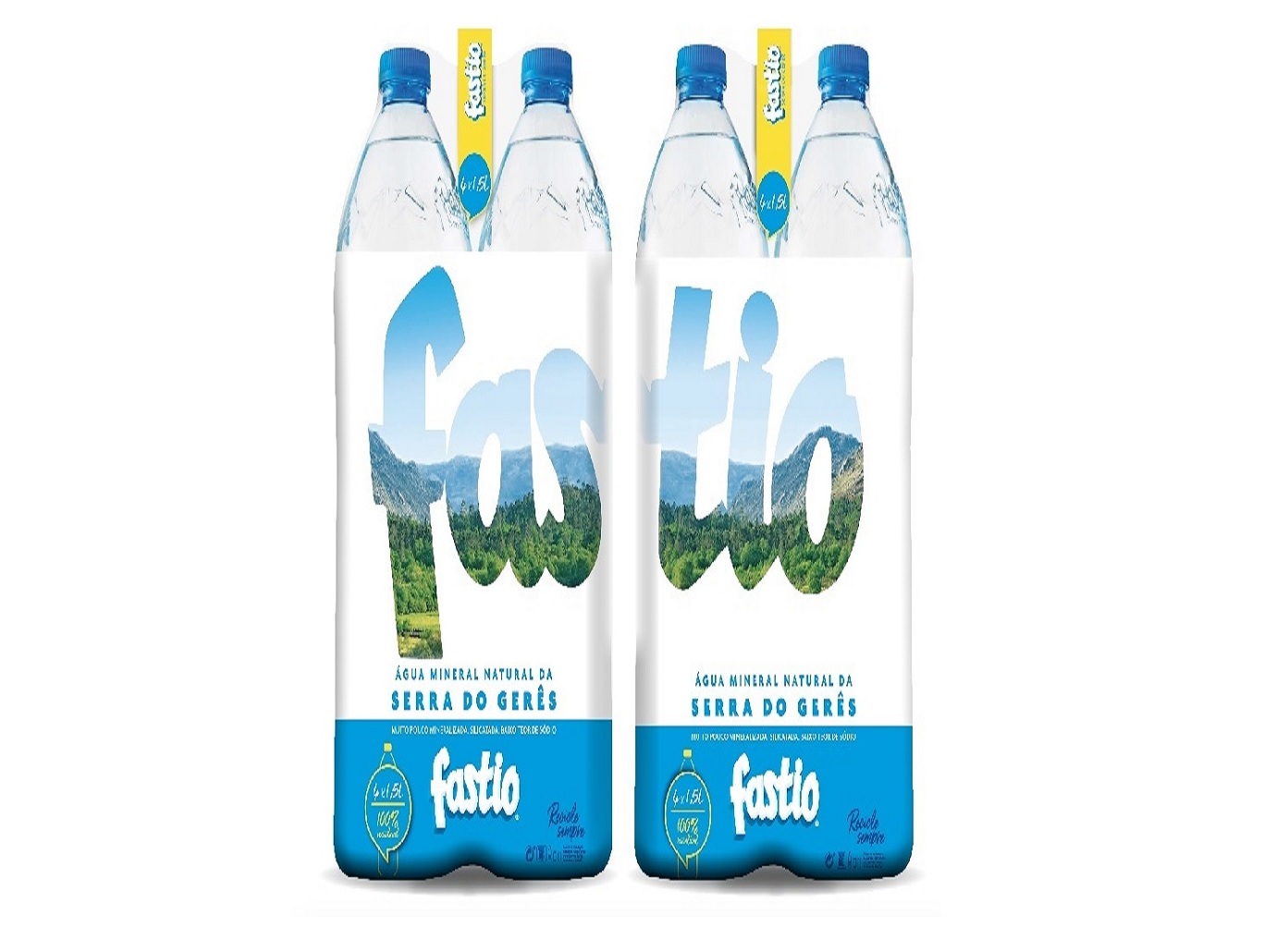 ÁGUA FASTIO MINERAL 4X1.5L