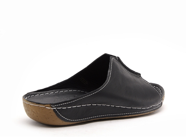 Andrea conti mules et sabots plats femme 0027423 noir