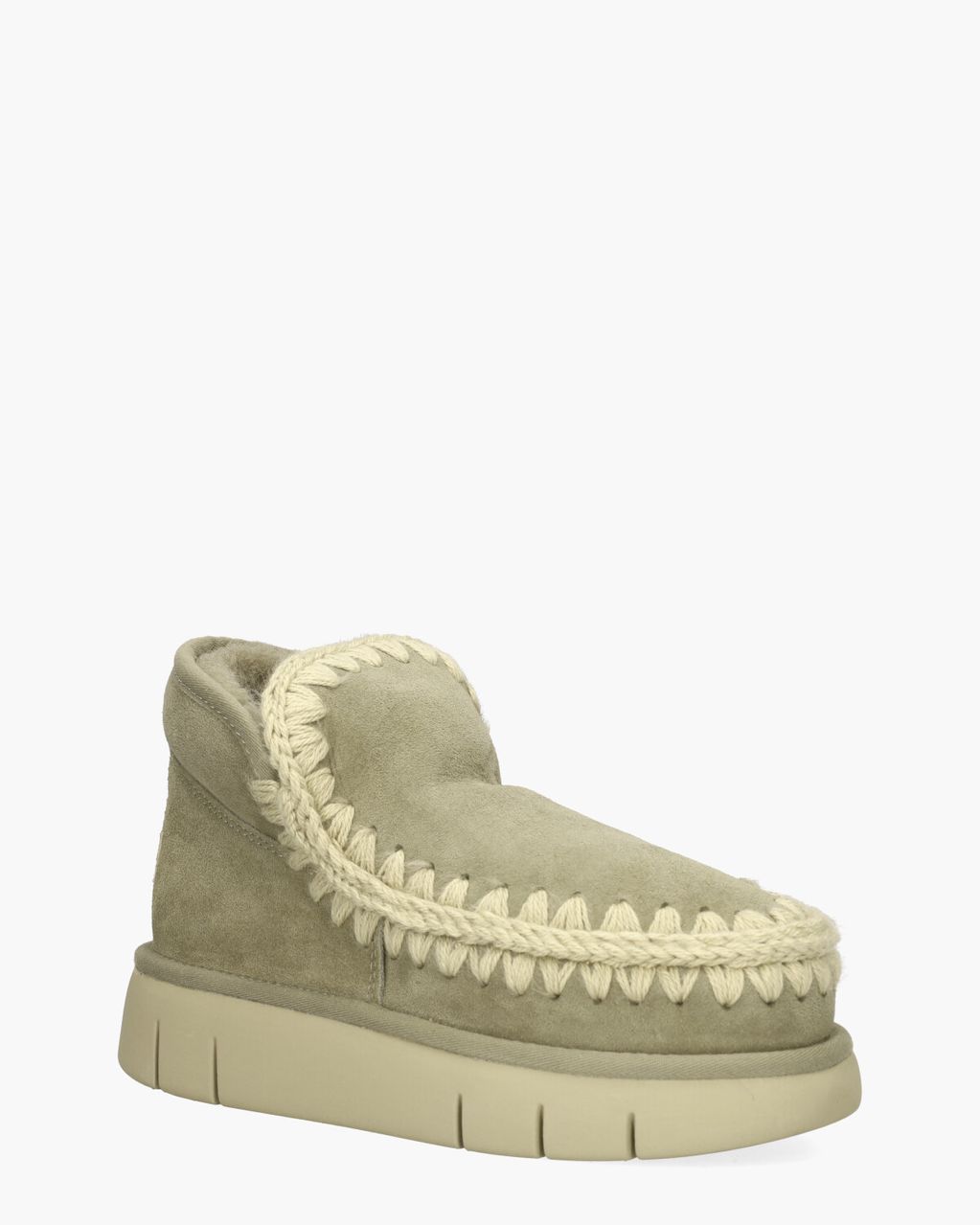 Mou Eskimo Bounce Lichtgroen Dames Enkelboots