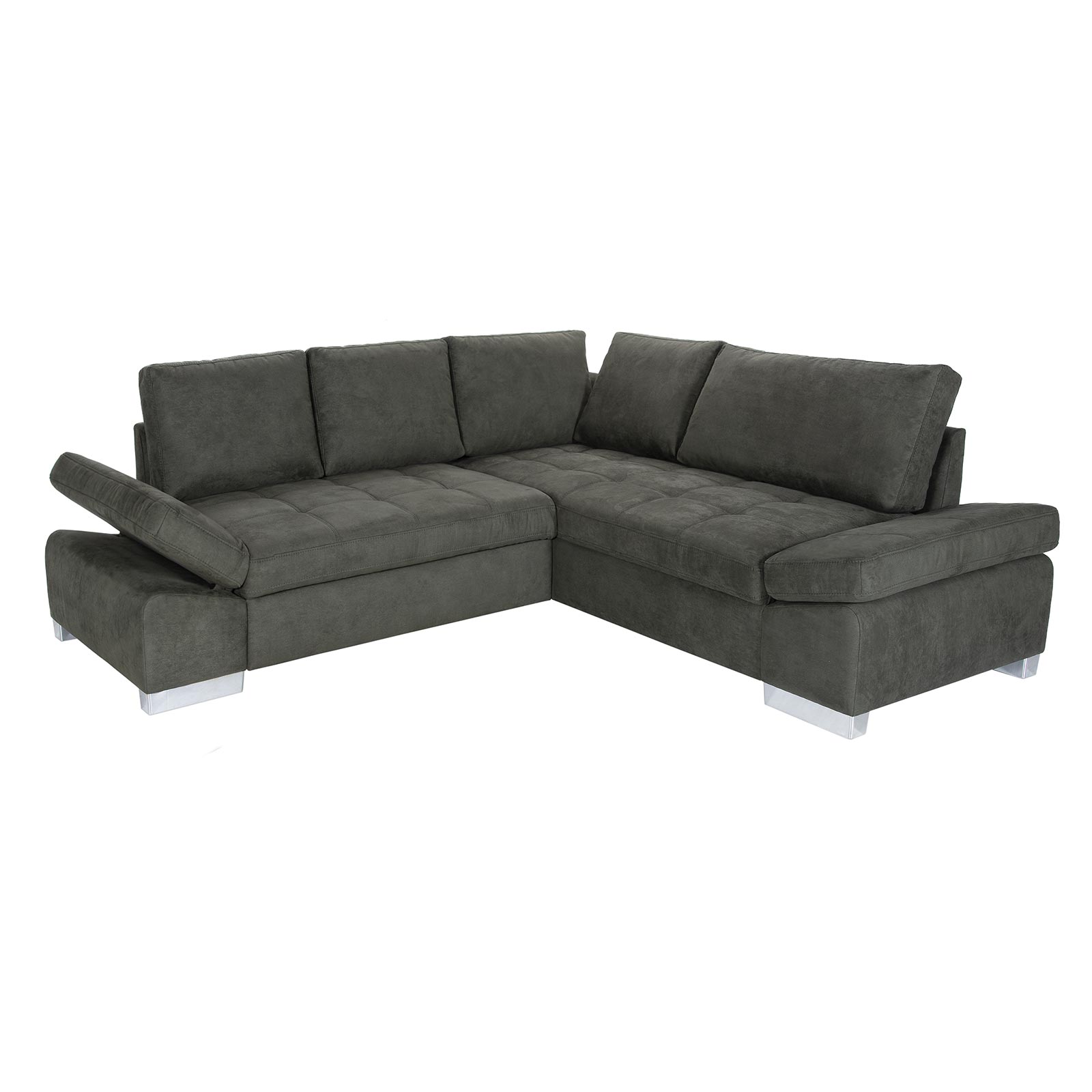 Ecksofa - green - Liegefunktion links