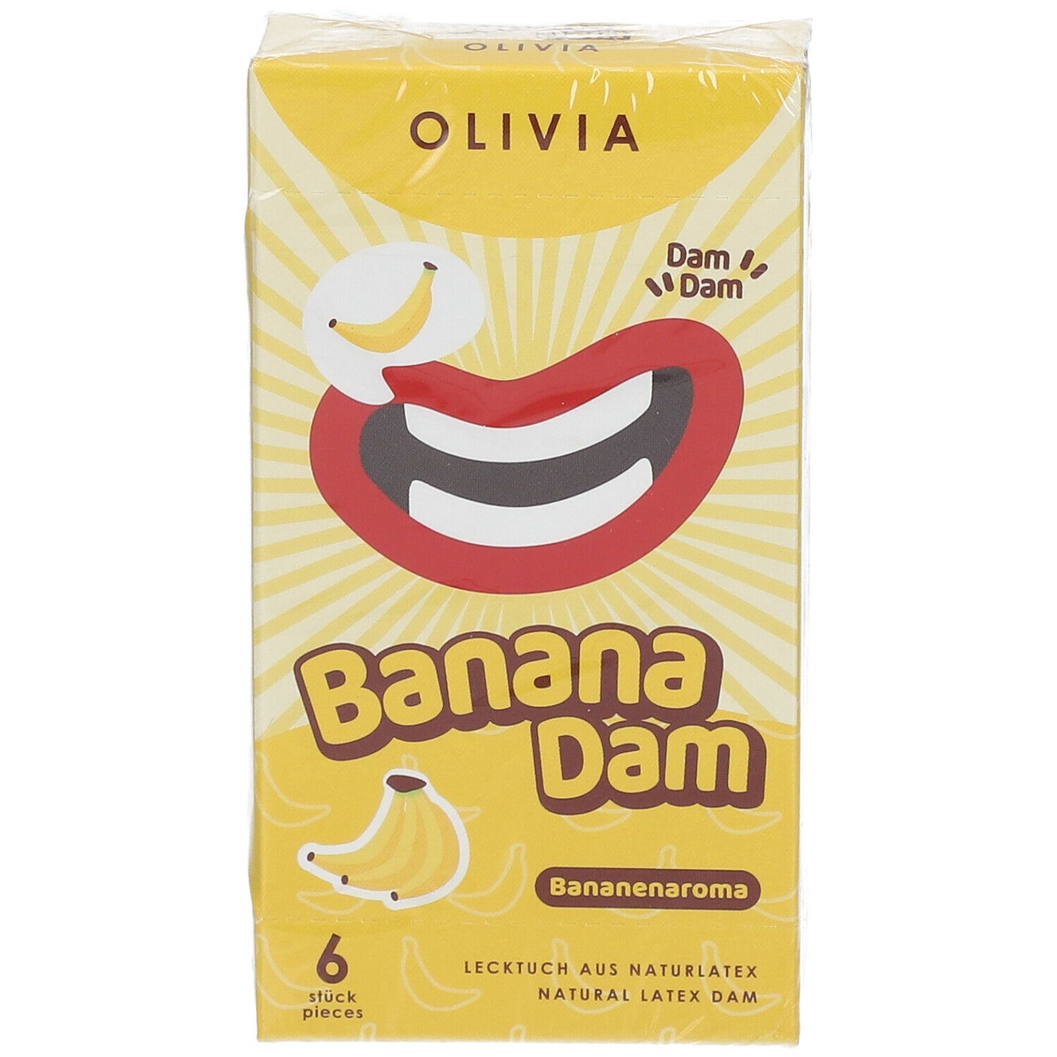 OLIVIA Lecktücher Banane
