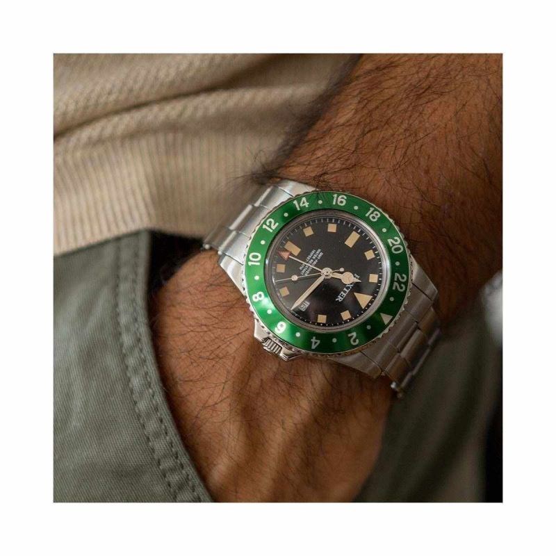 Montre Homme Foxter SIXTIES6 en acier argenté
