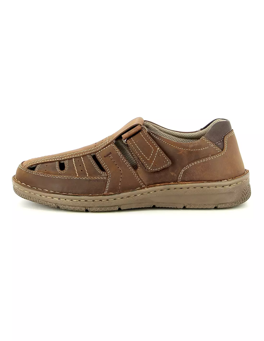 LEEWARD 58536 - Sandales, mules & nu-pieds Redbrown