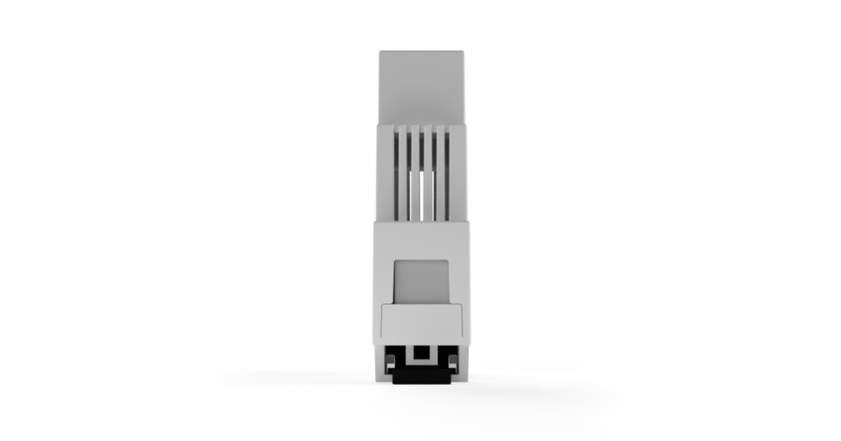 FrientSmart DIN Relay relais  (Lichtgrijs, Zigbee)