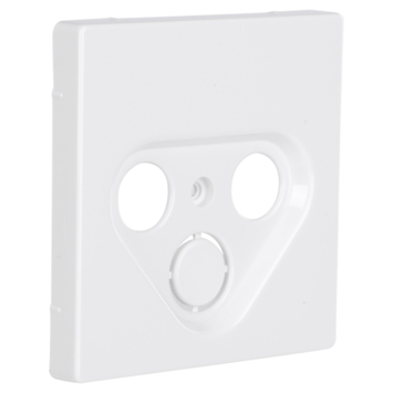 Schneider Merten D-Life Centraalplaat Radio/TV wit
