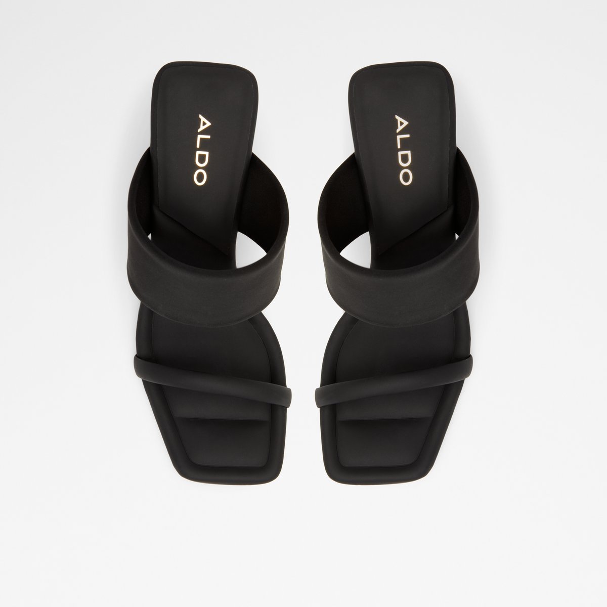 Meatha Black Women Mule Shoes