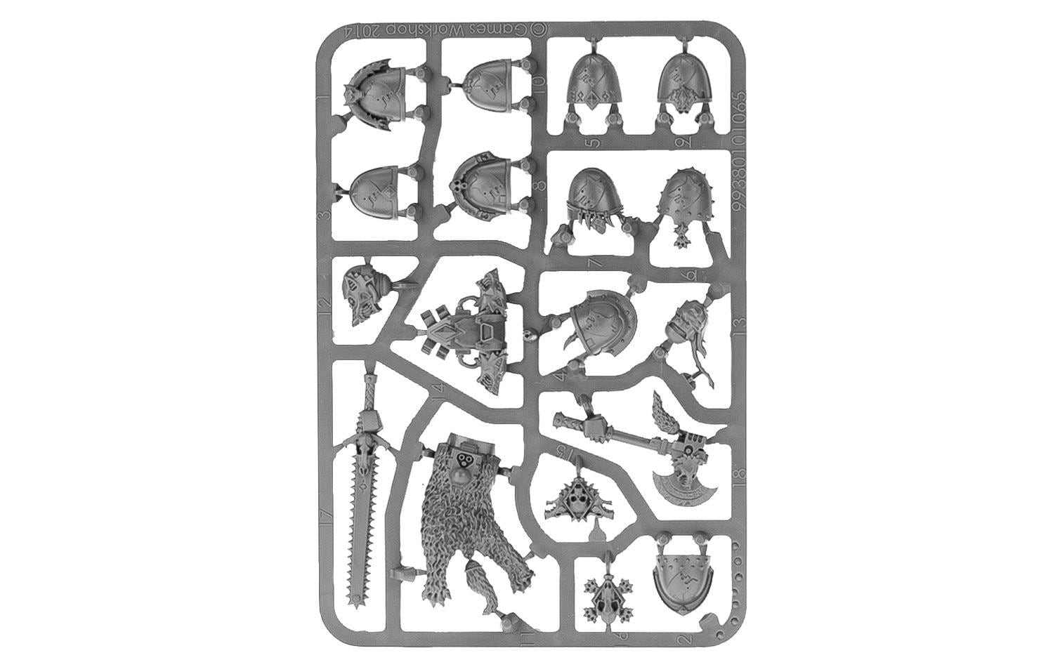 Upgrades Warhammer 40.000 Space WolvesWarhammer 40K Figurenteile