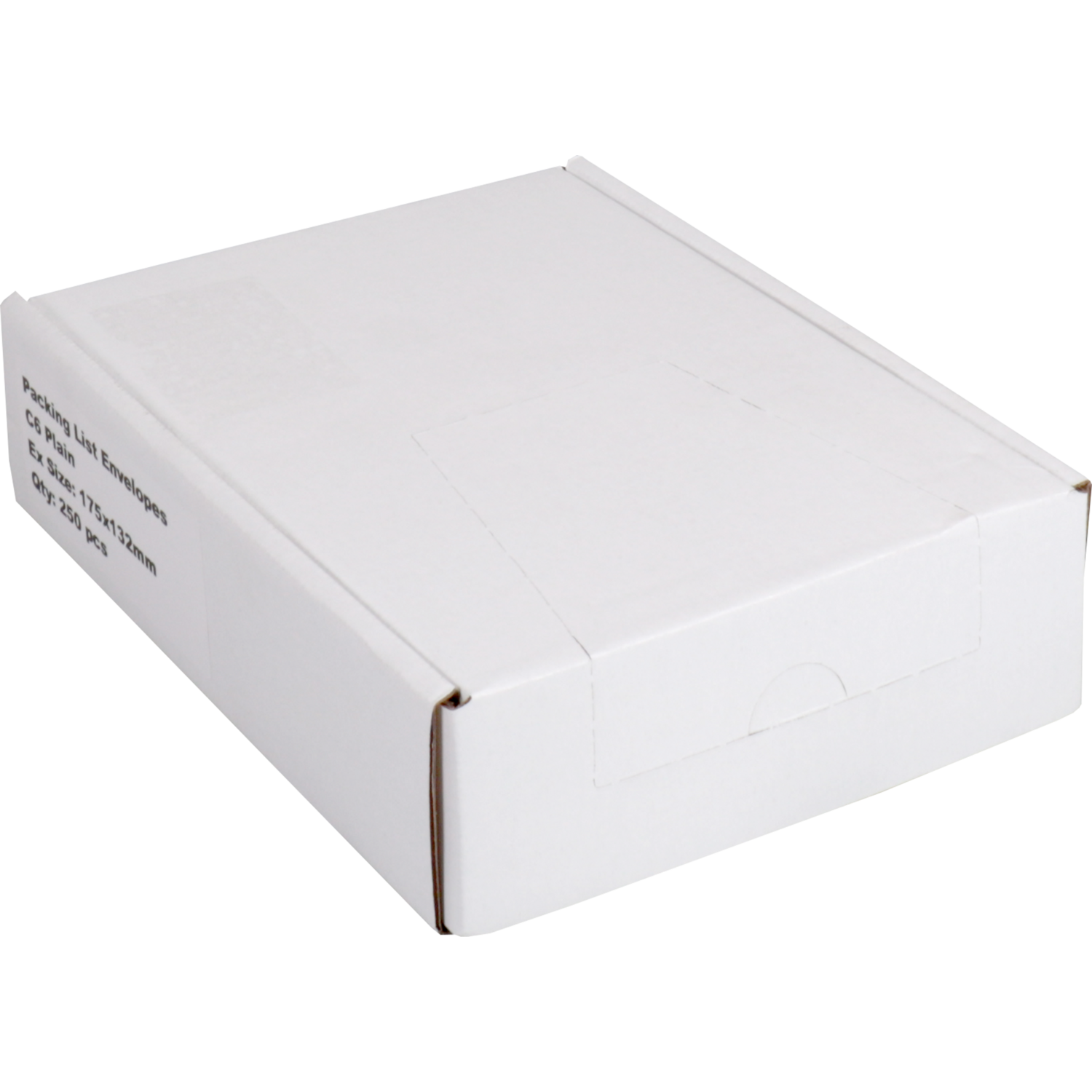 SendProof® Envelop, paklijstenvelop, 165x122mm, A6/C6, zelfklevend, lDPE, transparant