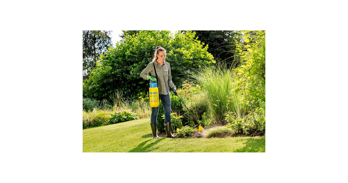 GloriaDrukspuit prima 5 PLUS  (Geel/blauw)