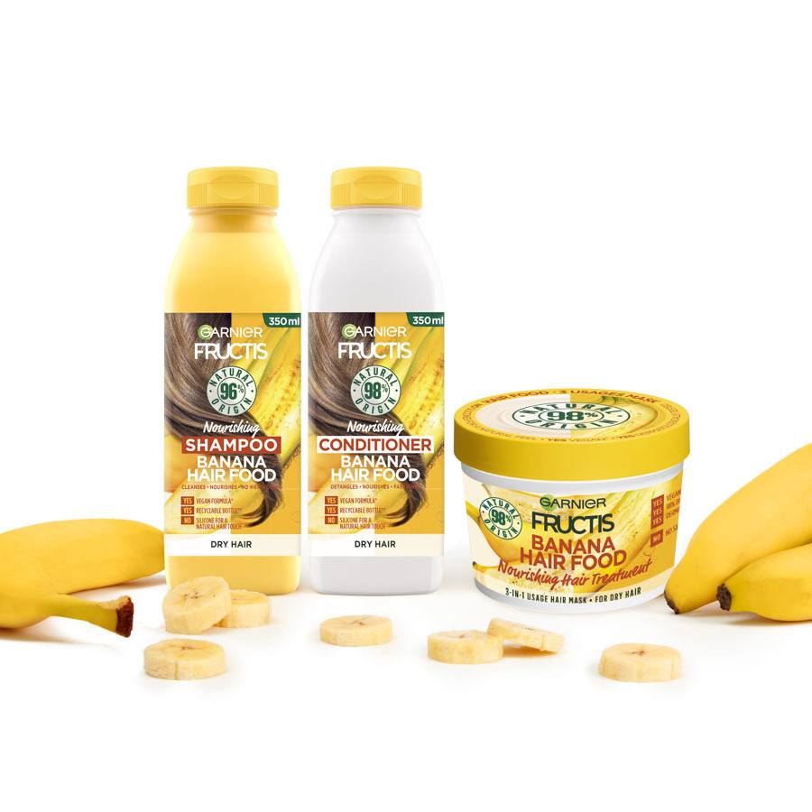 Garnier Fructis Hair Food Shampoo Banana 350ml