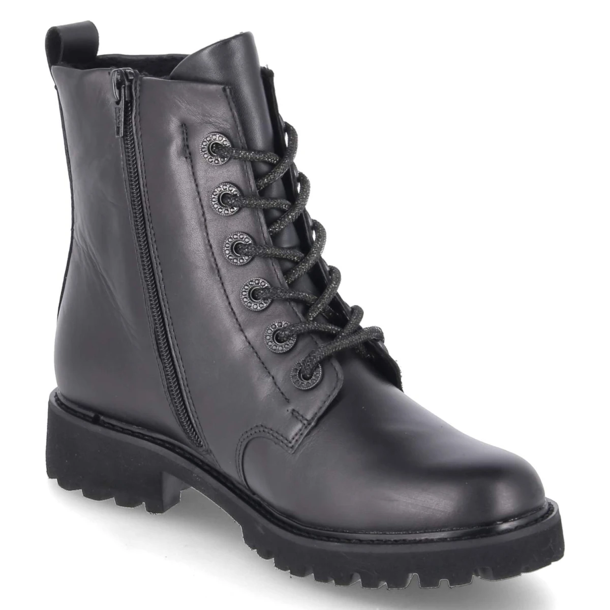 RemonteSchnürboots - schwarz