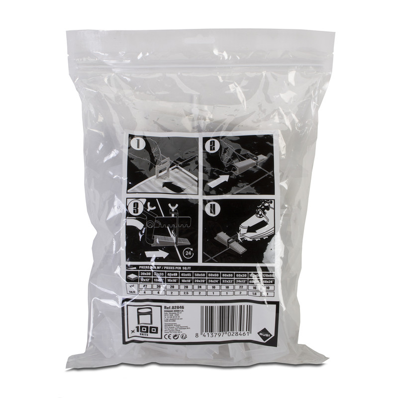 Rubi Delta Level Systeem clip 11-20mm 1.5mm