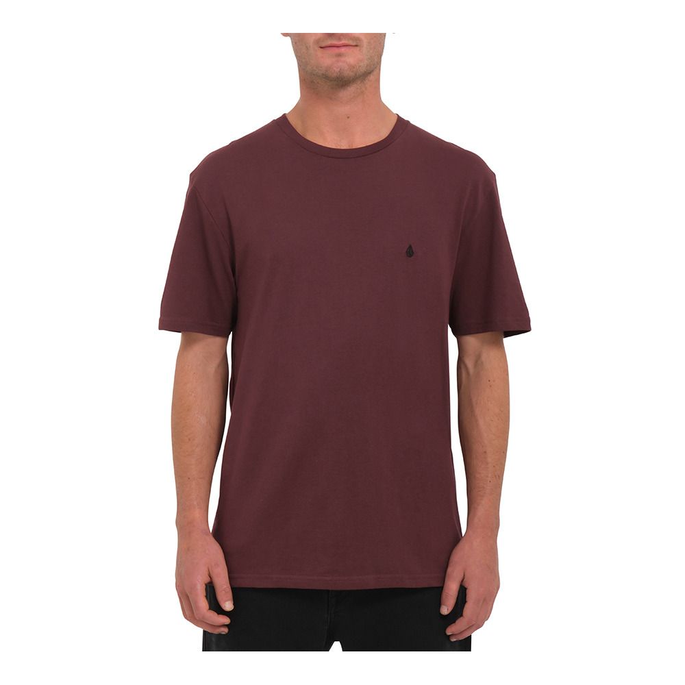 Volcom STONE BLANKS - Tee-shirt Homme bitter chocolate