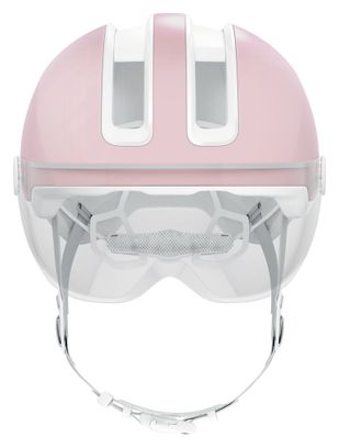Casque Ville Unisexe Abus HUD-Y ACE Rose Clair PURE