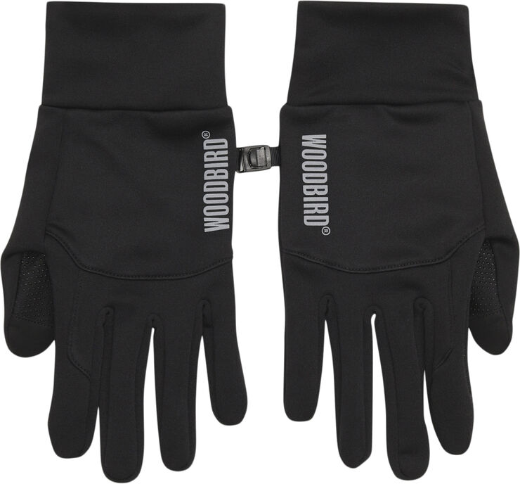 Woodbird WBSly Logo Gloves Black