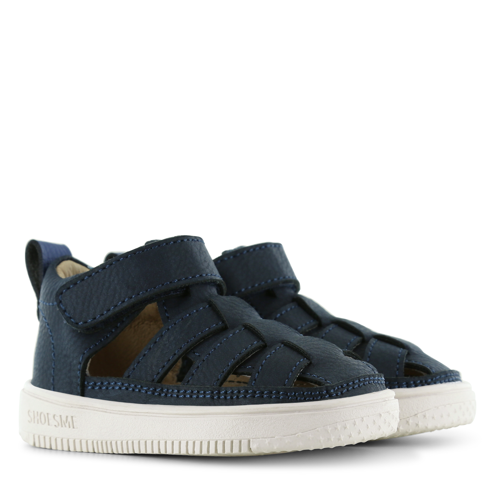 Shoesme donkerblauw sandaaltje Microleer | Jongens schoenen