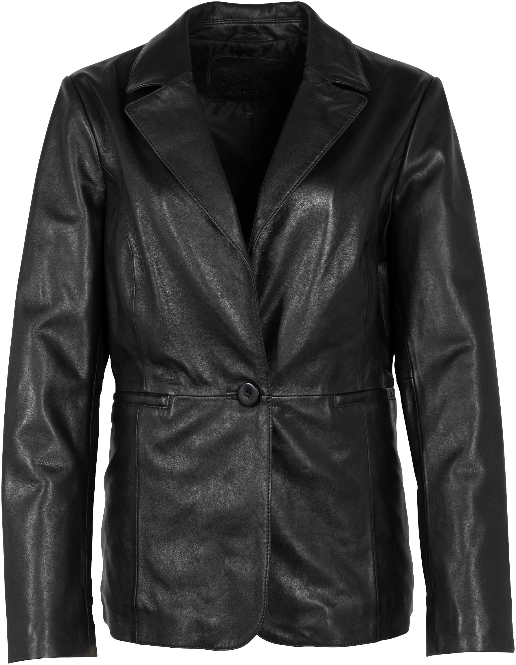 Mauritius Lederjacke »MWAada« mit Reverskragen