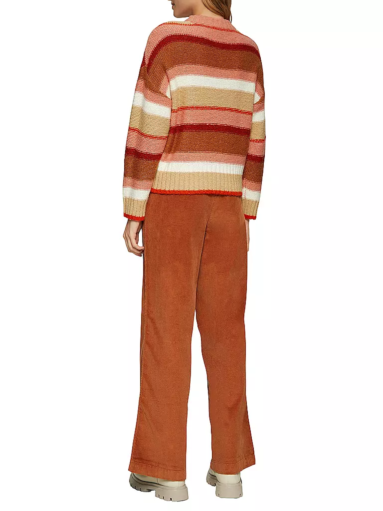 S.OLIVER Strickpullover rot
