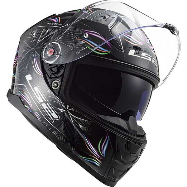LS2 - Casque FF811 Vector II Tropical Noir / Blanc / Multicolore